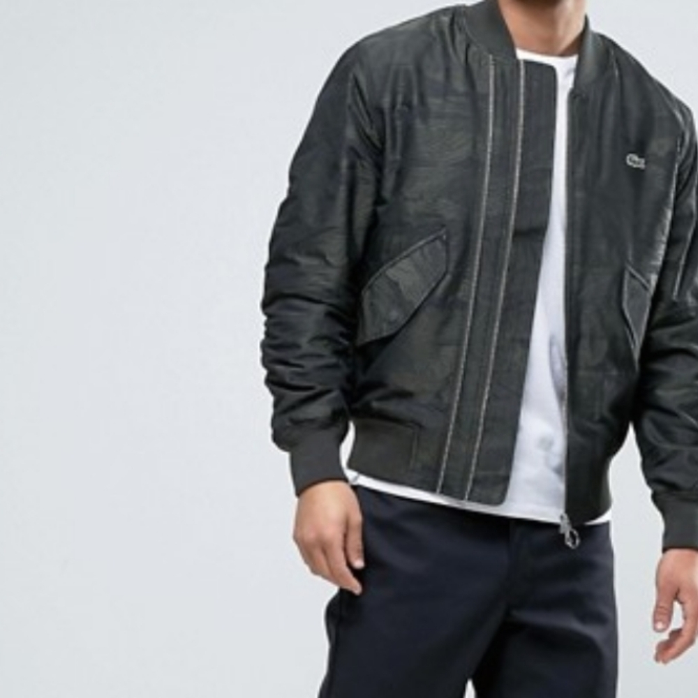 Lacoste LIVE Bomber Jacket - Picture 2 of 8